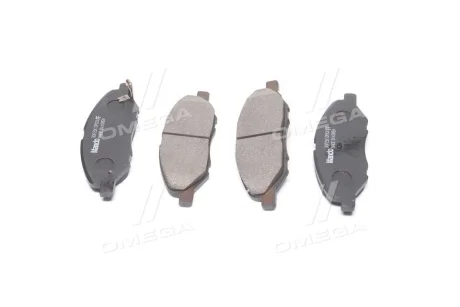 Колодки тормозные дисковые передние MANDO MPN07