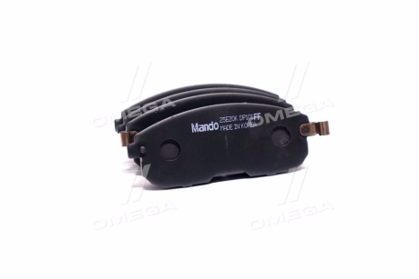 Колодки тормозные дисковые передние MANDO MPS01