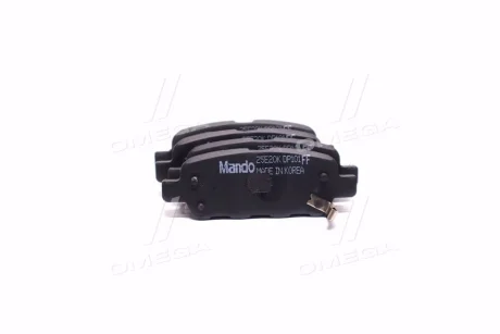Колодки гальм. NISSAN QASHQAI, TIIDA, X-TRAIL (вир-во Mando) MANDO MPS07