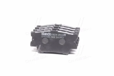 Колодки тормозные дисковые задние MANDO MPT14