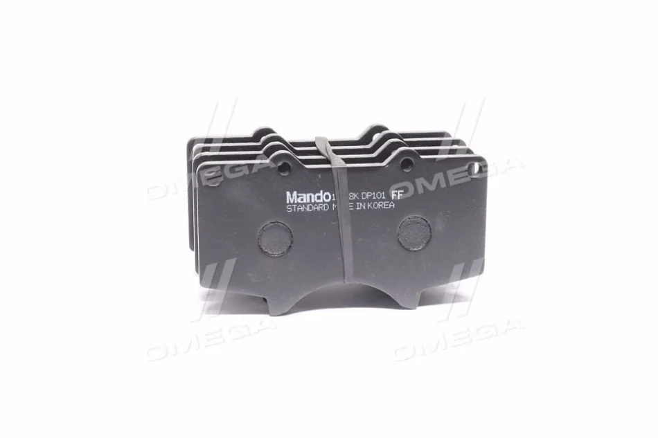 Колодки гальм. TOYOTA LAND CRUISER (вир-во Mando) MANDO MPT25 (фото 1)