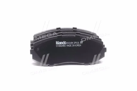Колодки тормозные дисковые передние MANDO MPZ06