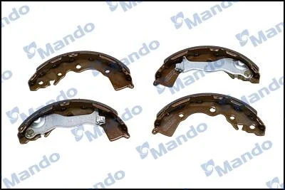 Колодки гальмівні барабан (вир-во Mando) MANDO RMLH15