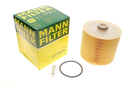 Фільтр повітряний -FILTER MANN C 17 137/1 X