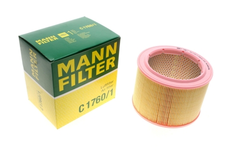 Фільтр повітряний -FILTER MANN C 1760/1 (фото 1)