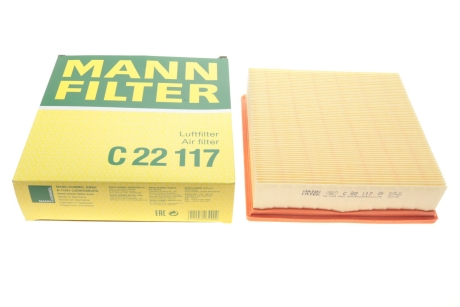 Фільтр повітряний -FILTER MANN C 22 117