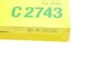 Фільтр повітряний Chevrolet Evanda 2.0i 16V 02-/Epica 2.0/2.0-2.5 24V 05-11/Chery Easter 1.8-2.4 06- MANN C 2743 (фото 5)