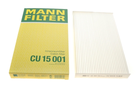 Фильтр салона -FILTER MANN CU 15 001