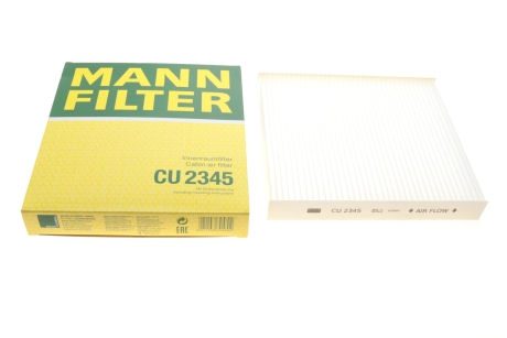 Фільтр салону -FILTER MANN CU 2345 (фото 1)