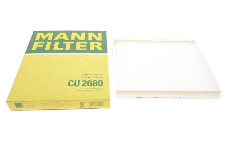 Фильтр салона -FILTER MANN CU 2680