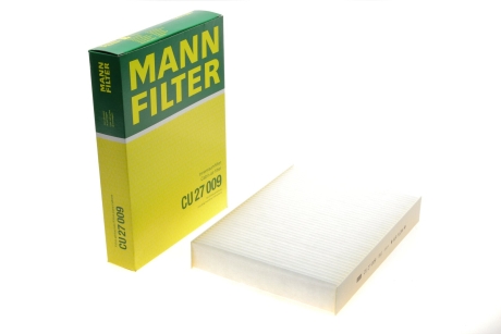 Фільтр салону -FILTER MANN CU 27 009 (фото 1)