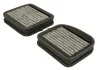Фильтр салона MB E-class (W210)/S-class (W220)/CL (C215) 98-06/Maybach 02-12 (к-кт 2шт.) (угольный) MANN CUK 22 000-2 (фото 3)