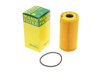 Фільтр масляний -FILTER MANN HU 618 X (фото 1)