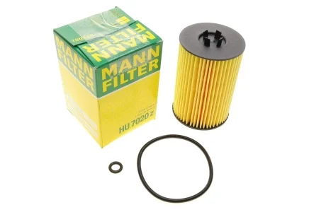 Фильтр масляный Audi/Seat/Skoda/VW 1.2/1.6D/2.0D 08- MANN HU 7020 Z