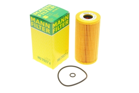 Фільтр масляний -FILTER MANN HU 7027 Z (фото 1)