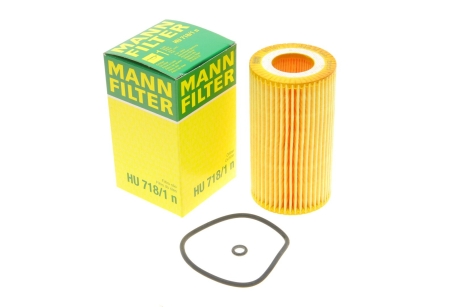 Фильтр масляный MANN HU 718/1 N