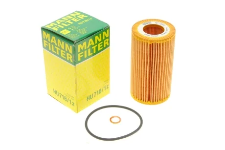 Фильтр масляный BMW 3 (E46)/ 5 (E39) 00-05 M47 D20 MANN HU 718/1 Z