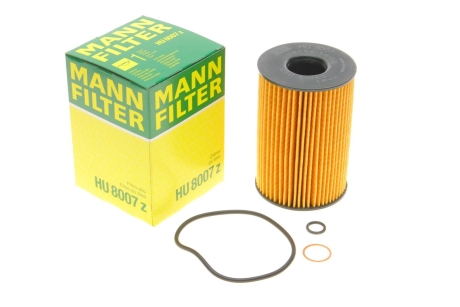 Фільтр масляний -FILTER MANN HU 8007 Z (фото 1)