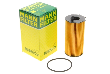 Фільтр масляний -FILTER MANN HU 820/2 X