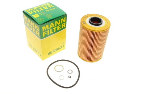 Фільтр масляний -FILTER MANN HU 930/3 X