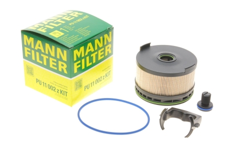 Фильтр топливный (к-кт) -FILTER MANN PU 11 002 Z KIT (фото 1)