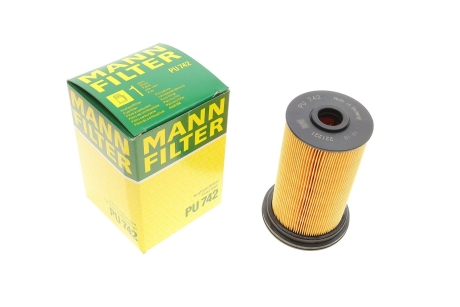 Фільтр паливний -FILTER MANN PU 742