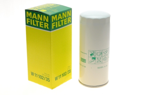 Фильтр масляный -FILTER MANN W 11 102/35