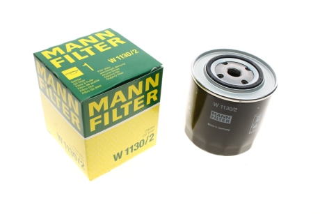 Фільтр масляний -FILTER MANN W 1130/2 (фото 1)