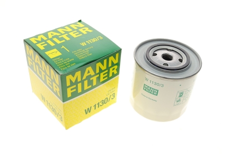 Фільтр масляний -FILTER MANN W 1130/3 (фото 1)