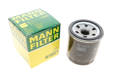 Фильтр масляный MANN W 6021 (фото 1)