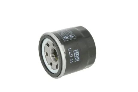 Фільтр масляний Mazda 3 1.3/1.6 03-14/1.5-1.6 Skyactive 13-19/Renault 1.5-1.6E-Tech 20- MANN W 67/1