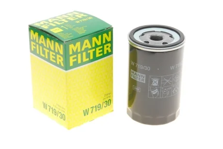 Фильтр масляный VW Caddy/Golf I/II/III/Passat -96/Audi 80/100 -94/A6 -97 MANN W 719/30