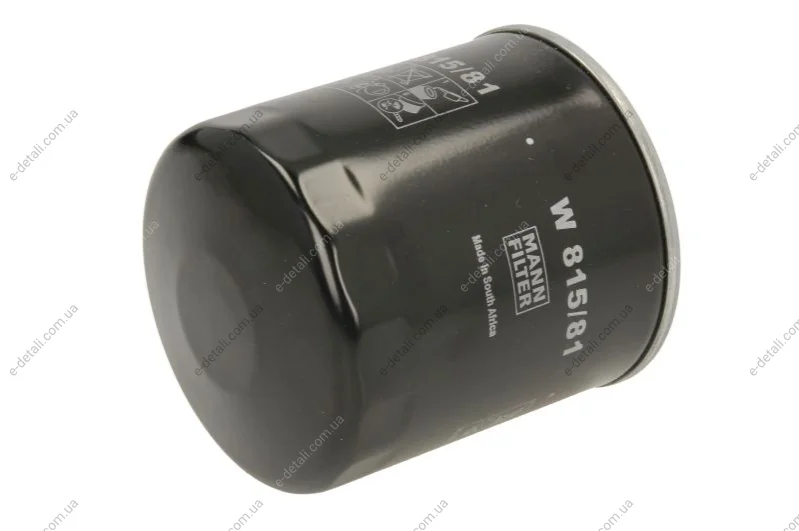 Фільтр масляний MANN W815/81 (фото 1)