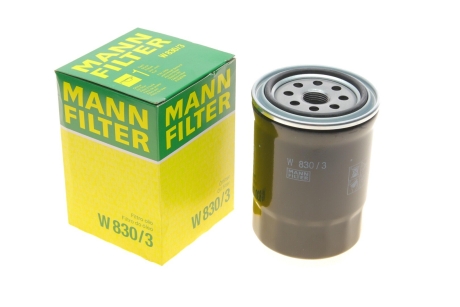 Фільтр масляний -FILTER MANN W 830/3