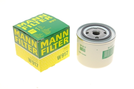 Фільтр масляний -FILTER MANN W 917 (фото 1)