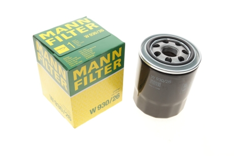 Фільтр масляний -FILTER MANN W 930/26