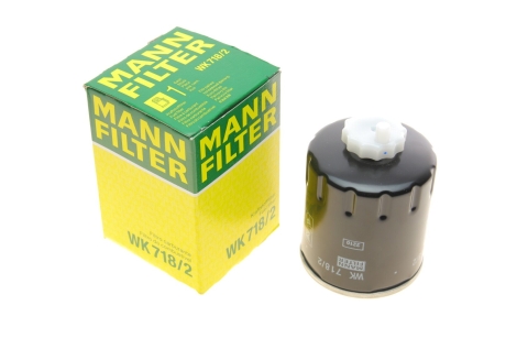 Фільтр паливний -FILTER MANN WK 718/2 (фото 1)