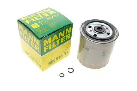 Фильтр топливный MANN WK 817/3 X (фото 1)