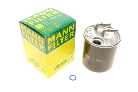 Фильтр топливный MANN WK 820/2 X (фото 1)