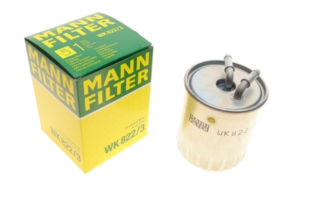 Фільтр паливний -FILTER MANN WK 822/3
