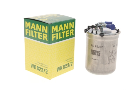 Фільтр паливний -FILTER MANN WK 823/2 (фото 1)