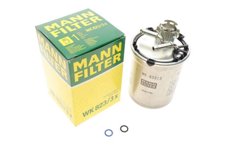 Фільтр палива MANN WK823/3X
