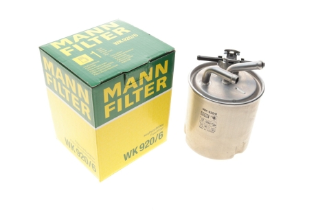 Фільтр паливний -FILTER MANN WK 920/6 (фото 1)