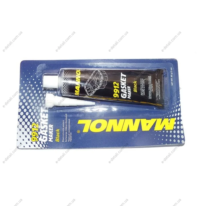 Герметик чорний силіконовий MANNOL Gasket Maker Black (85g) Mannol 9912 (фото 1)