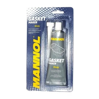 Герметик силиконовый высокотемпературный MANNOL Gasket Maker Grey(серый), 85г Mannol 9913
