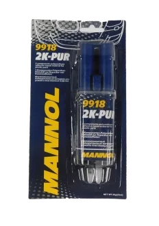 Клей двокомпонентний універсальний MANNOL 2K-PUR (30g/24ml) (12шт уп) Mannol 9918