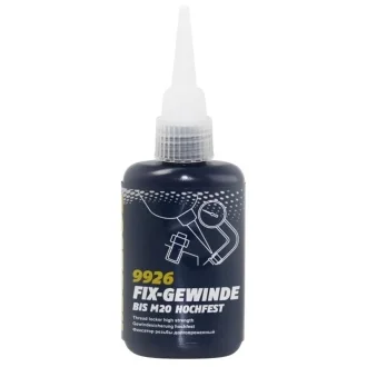Фіксатор різьблення MANNOL Fix-Gewinde Hochfest (не демонтується), 50мл. Mannol 9926