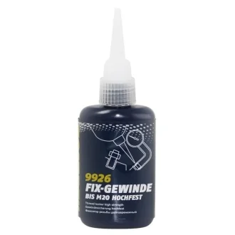 Фиксатор резьбы MANNOL Fix-Gewinde Hochfest (не демонтируемый), 10мл. Mannol 9927