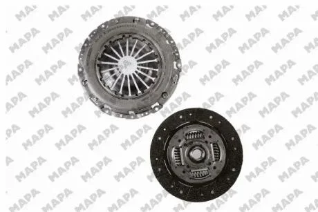 MAPA VW К-кт сцепления (без выжимн.подшипн.) Sharan,Ford Galaxy,Seat 1.9TDI 95- 228mm Mapa 000228409