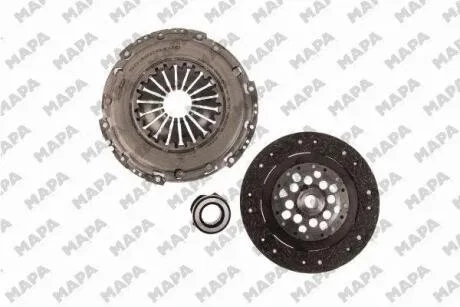 MAPA VW К-кт зчеплення (228мм) Audi A3,Seat,Skoda Octavia,SuperB,Caddy III,Golf V,VI,Passat,Touran 1.6/2.0TDI 03- Mapa 005228300